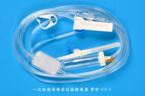 precision filter infusion sets for single use with needle c3-3